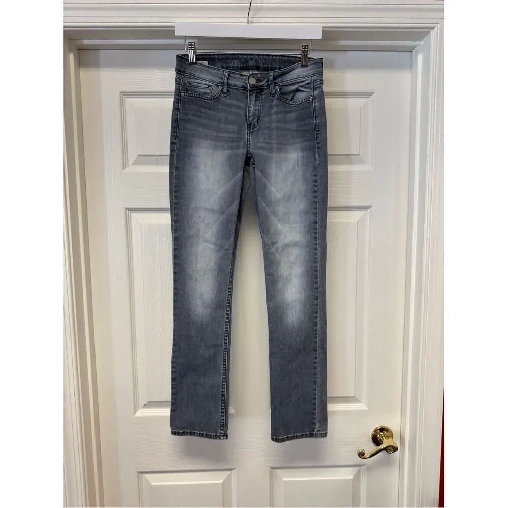 Calvin Klein Women’s Weathered Straight Leg Jeans sz 27X32 EUC